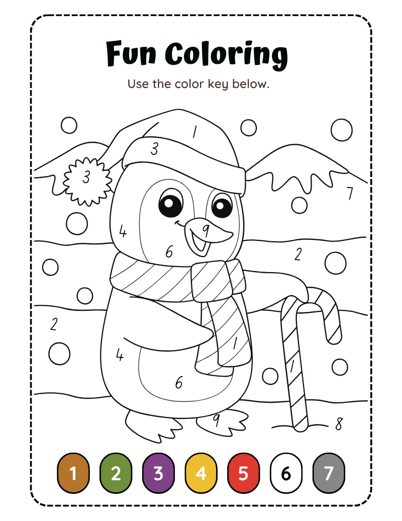 Coloring Fun 06 — printable worksheet preview