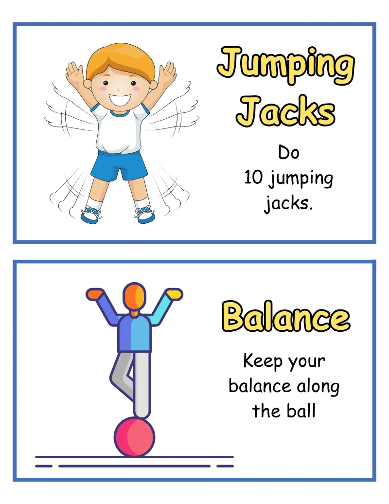 Sports Training — printable worksheet preview