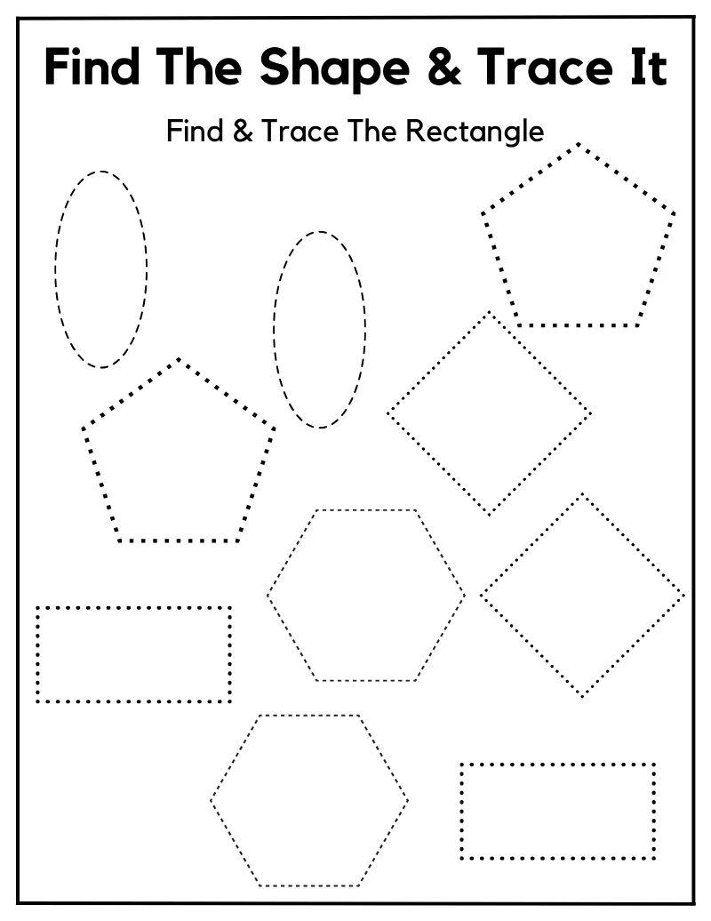 Find & Trace 01 — printable worksheet preview