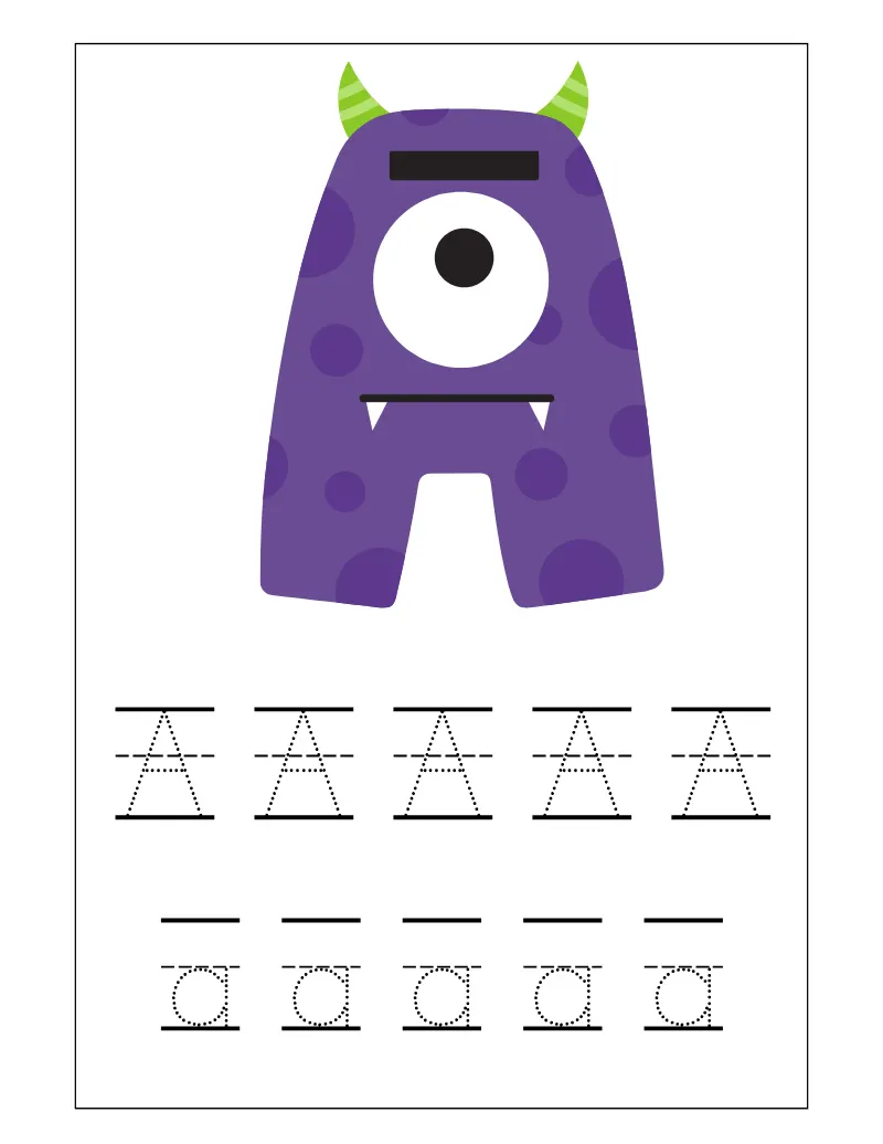 Tracing Practice 11 — printable worksheet preview